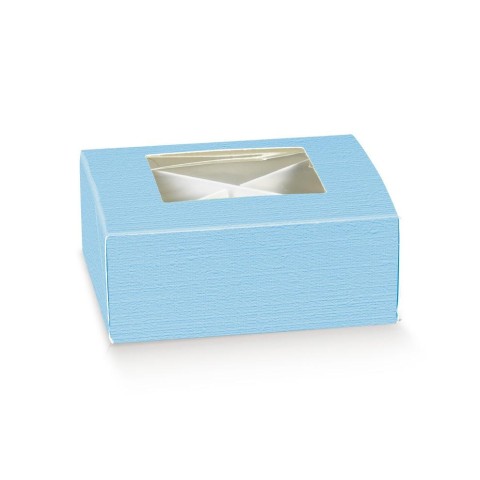 PRAT.CF 100X100X40 FIBRA AZZ. FIN. PLA CDIVISORIO